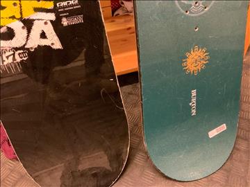 Snowboard 2st, skor 3par